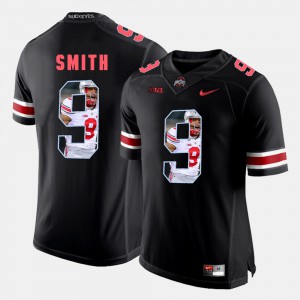 OSU Buckeyes #9 For Men Devin Smith Jersey Black Embroidery Pictorial Fashion 197122-308