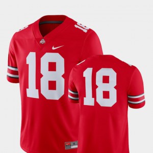 Ohio State #18 For Men Jersey Scarlet Alumni 2018 Game College Football 822349-959