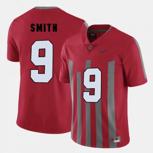 Ohio State #9 Mens Devin Smith Jersey Red Alumni College Football 682770-327