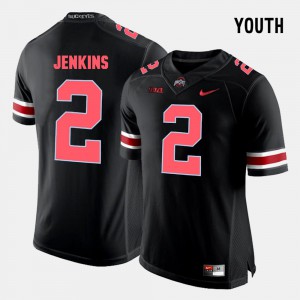Ohio State Buckeyes #2 For Kids Malcolm Jenkins Jersey Black Alumni College Football 119762-572