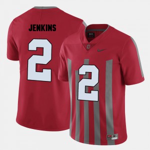 Ohio State #2 For Men Malcolm Jenkins Jersey Red High School College Football 344564-549
